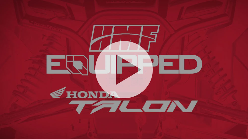 Honda Talon HMF Equipped Bumpers