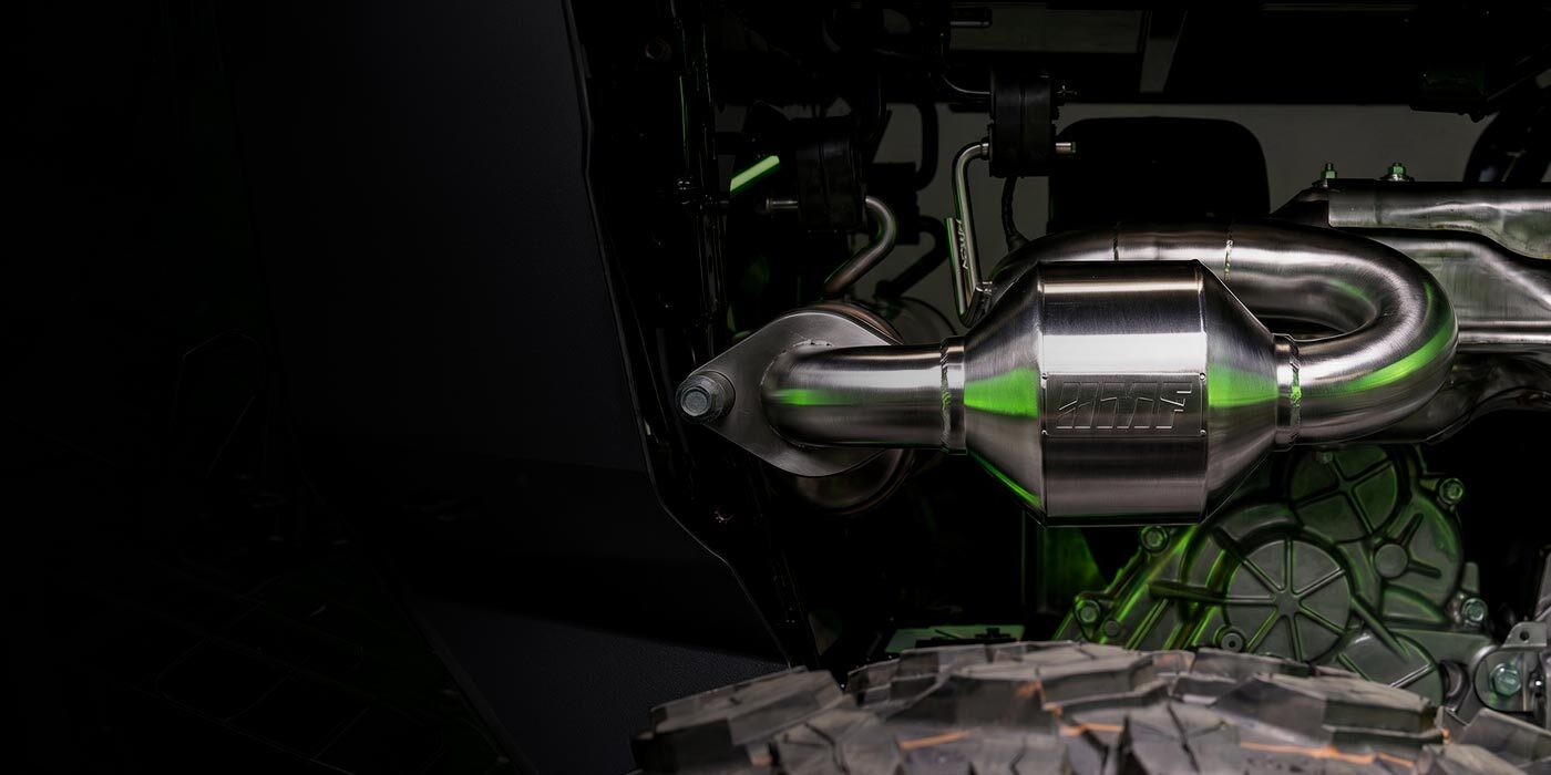 Teryx H2 Mid Exhaust