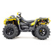 Outlander 850 Exhaust (XMR Shown) - Performance - Blackout in Yellow