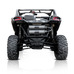 Titan Series - Dual Full (Turbo Back) - Blackout - Gun Metal