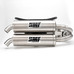 Titan Series | Dual Turbo Back | Stainless