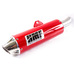 Honda 400 EX Slip On - Red Exhaust