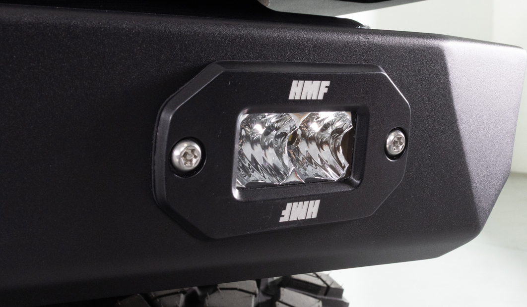 Steel Protection & Built-In Lights