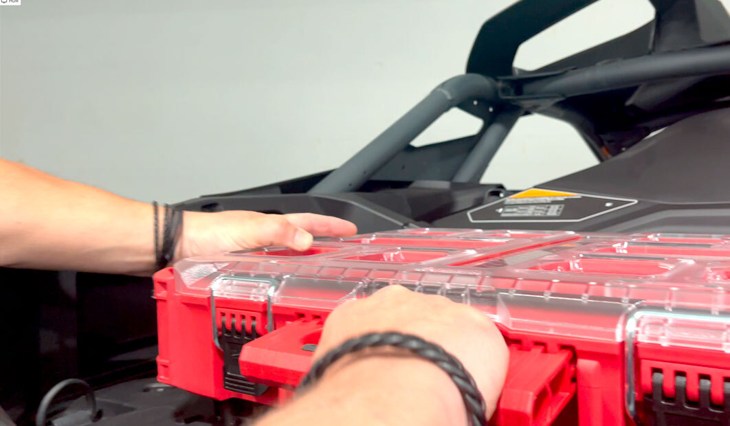 Fits Milwaukee<sup>®</sup> Packout System