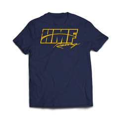 HMF Legacy Tee - Navy/Yellow