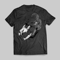 HMF Shred Wolf Tee