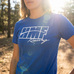 HMF Legacy Tee - Blue - White