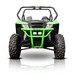 HD Front Bumper | Green | Lights not included