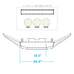Light Mount Diagram (lights not included)