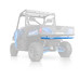 Polaris Ranger Rear Bumper | Blue