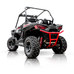 Polaris RZR S 900 | Rear Bumper | Red