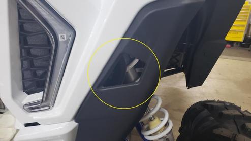 U4 Front Bumper, Polaris RZR XPÂ® 1000 (19-23) Instructions - Figure 3