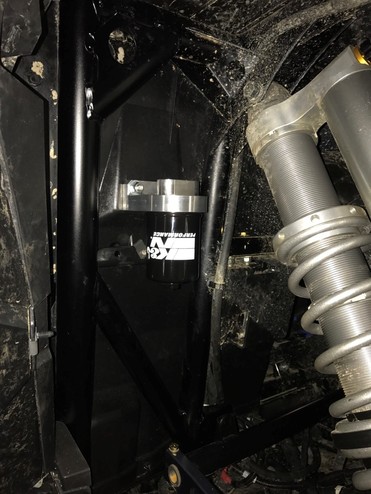 Oil Filter Relocation Kit, PolarisÂ® RZR XPÂ® Instructions - Figure 3