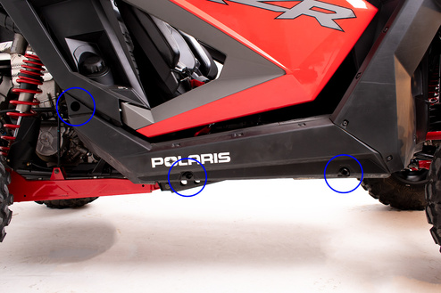 Rock Sliders, Polaris RZR Pro XPÂ® Instructions - Figure 2