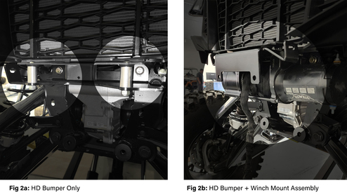 HD Front Bumper, Polaris RZR Turbo R/4 Instructions - Figure 2