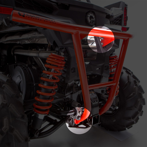 Rear Bumper, Can-Am Maverick Trail Instructions - Figure 1