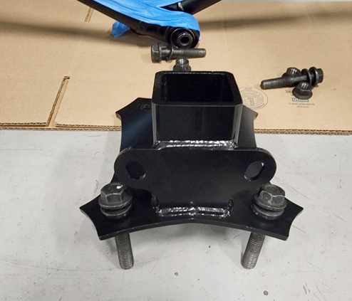 HD Receiver Hitch - 2 inch - Polaris RZR Turbo R Instructions - Figure 4