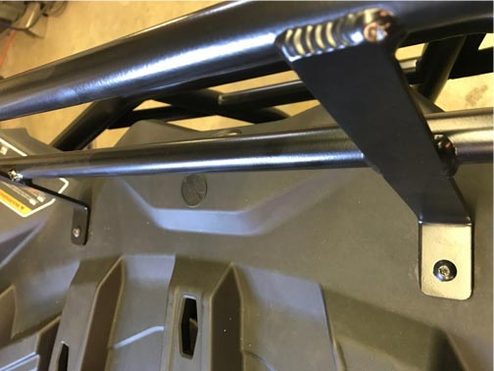 Rear Cargo Rack - Can-AmÂ® Maverick X3 Instructions - Figure 1