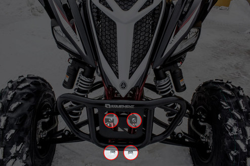 Bumper 700 Raptor MX