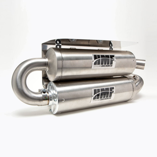 Ultra Quiet Twin Loop Exhaust System - Polaris RZR XP 1000