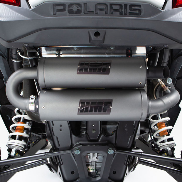 Ultra Quiet Twin Loop Exhaust System - Polaris RZR XP 1000