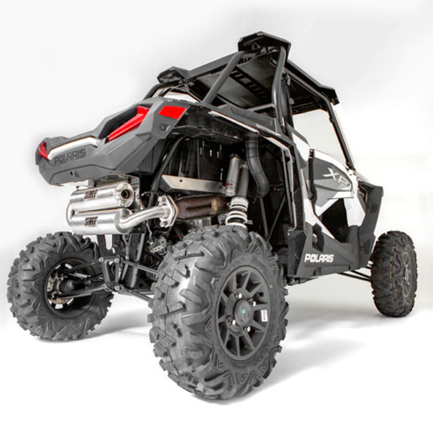 Ultra Quiet Twin Loop Exhaust System - Polaris RZR XP 1000