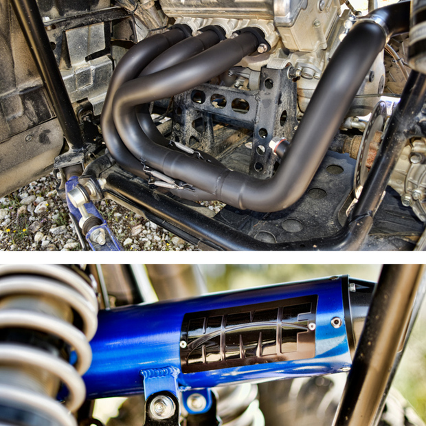 HMF Full Exhaust on the Yamaha YXZ 1000R SS