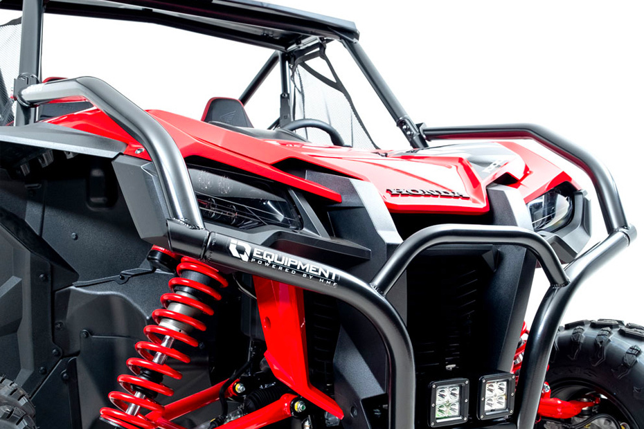 HMF features exhausts, bumpers, cargo racks and more for Honda Talon 1000R